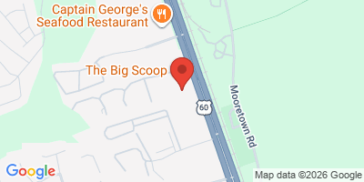 Map showing location of Highway Pizza