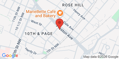 Map showing location of Kardinal Hall