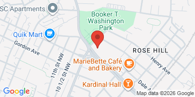 Map showing location of SuperFly Brewing