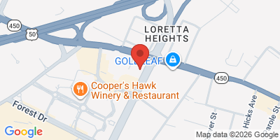 Map showing location of West End Grill