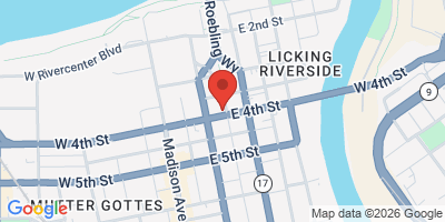 Map showing location of Molly Malone's