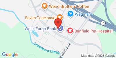 Map showing location of Frank & Teressa's Anchor Bar