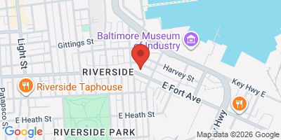 Map showing location of Barfly's