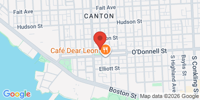 Map showing location of Claddagh Pub