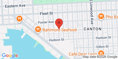 Map showing location of Smaltimore