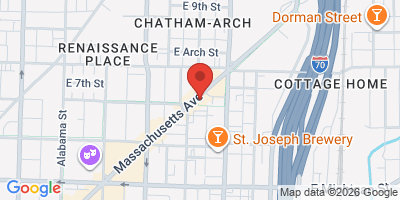 Map showing location of Chatham Tap