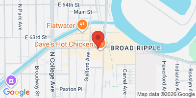 Map showing location of Union Jack Pub
