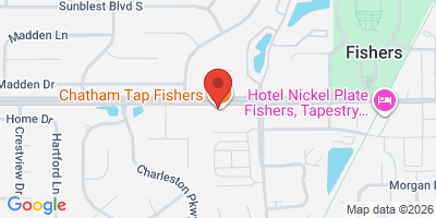 Map showing location of Chatham Tap