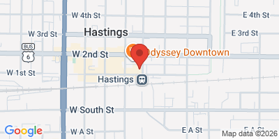 Map showing location of First Street Brewing Company
