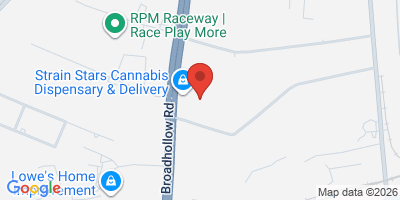Map showing location of The Main Event