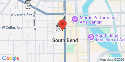 Map showing location of Fiddler's Hearth