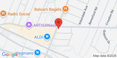Map showing location of The Boot Room