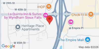 Map showing location of The Gateway Lounge