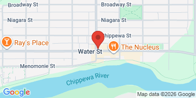 Map showing location of Dooley's Pub