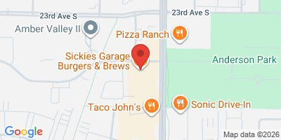Map showing location of Sickies Garage 45th St