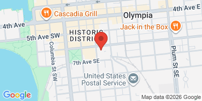Map showing location of Three Magnets Brewing Company