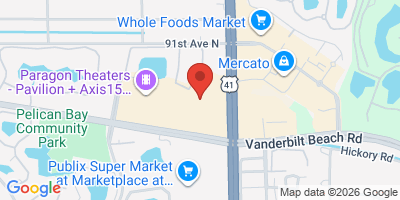 Map showing location of Irish Times Bar & Grill Naples