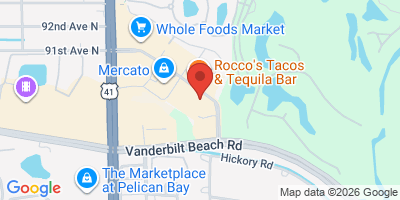 Map showing location of The Pub - Naples