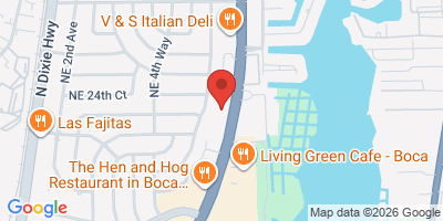 Map showing location of Lion & Eagle English Pub