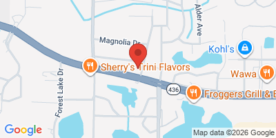 Map showing location of St Andrews Tavern