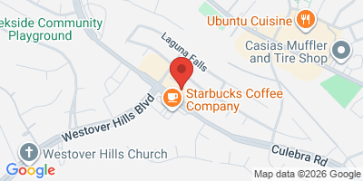 Map showing location of The Corner Craft Bar