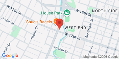 Map showing location of The Tavern