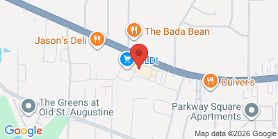 Map showing location of 7th Hill Taproom