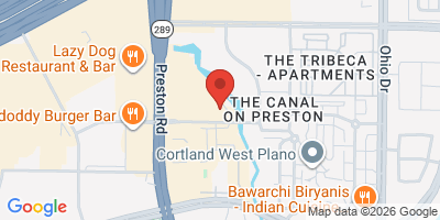 Map showing location of ll Brothers Grill & Bar