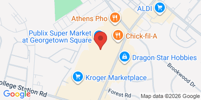 Map showing location of Beef O'Brady's