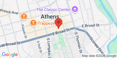 Map showing location of Walkers Coffee Shop & Pub