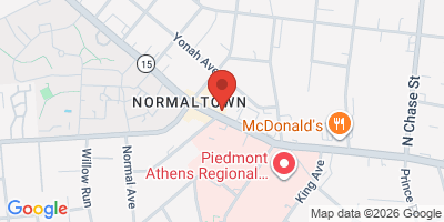 Map showing location of Fully Loaded Pizza Normaltown