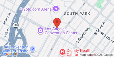 Map showing location of 33 Taps DTLA