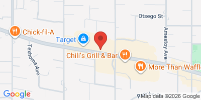 Map showing location of Surly Goat Encino