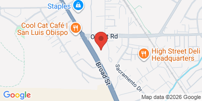 Map showing location of Beda's Biergarten