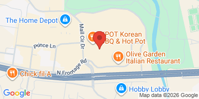 Map showing location of Sam's Sports Grill