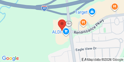 Map showing location of Town Hall Burger