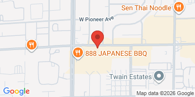 Map showing location of Crown & Anchor