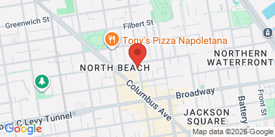 Map showing location of Maggie McGarry's