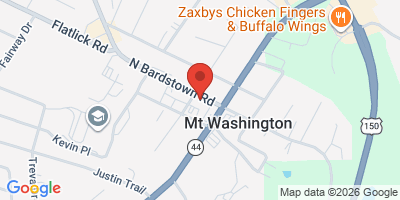 Map showing location of Gallant Fox Brewing Co. - Mt Washington