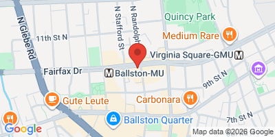 Map showing location of Bronson's Bierhall