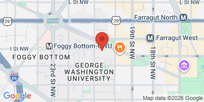Map showing location of Duke's Grocery