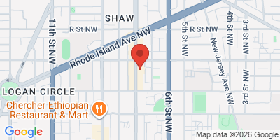 Map showing location of Ivy and Coney / Suzie Qs
