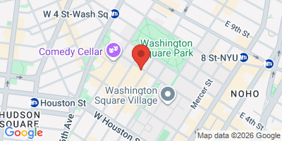 Map showing location of Amity Hall
