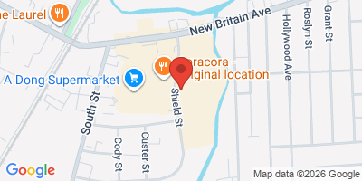 Map showing location of WeHa Brewing