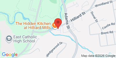 Map showing location of 2nd Bridge Brewing Company