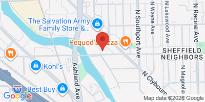 Map showing location of The Albion Manor