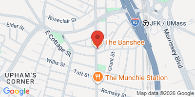 Map showing location of The Banshee