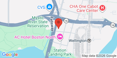 Map showing location of LongCross Bar and Kitchen