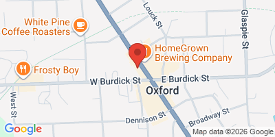 Map showing location of Sullivan's Public House