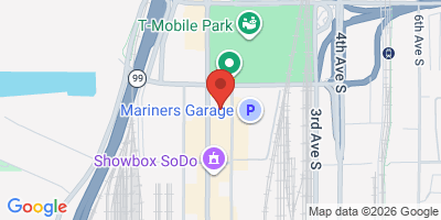 Map showing location of The Press Box